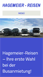 Mobile Screenshot of hagemeierreisen.de